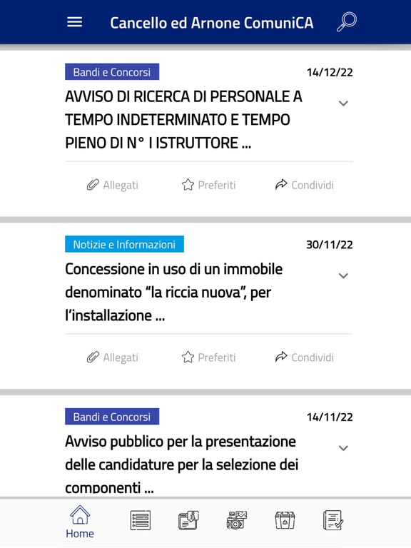 Screenshot #5 pour Cancello ed Arnone ComuniCA