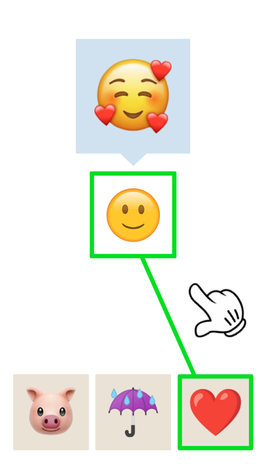 #1. Match the Emoji Puzzle! (iOS) By: Balzo srl