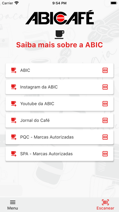 ABICafé Screenshot