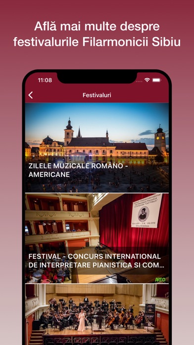 Filarmonica Sibiu Screenshot