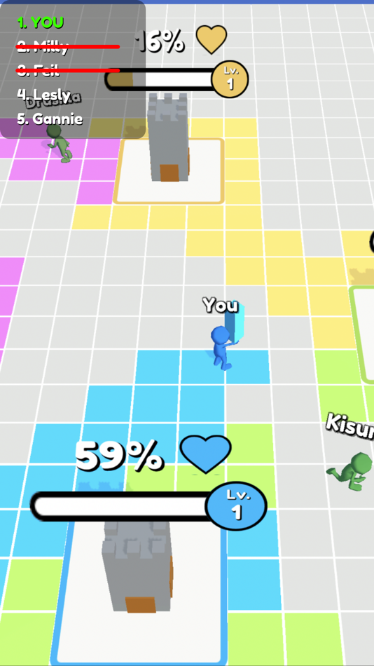 #4. ColorWar.io (iOS) 由: Balzo srl