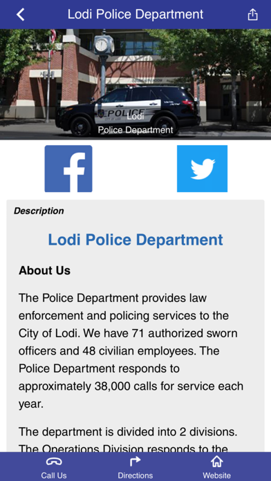 Screenshot #2 pour Lodi Police Department