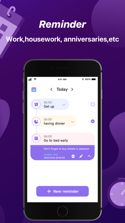 #2. Wink Reminder (iOS) Podle: Swallow Shuai Technology Development Co., Ltd.