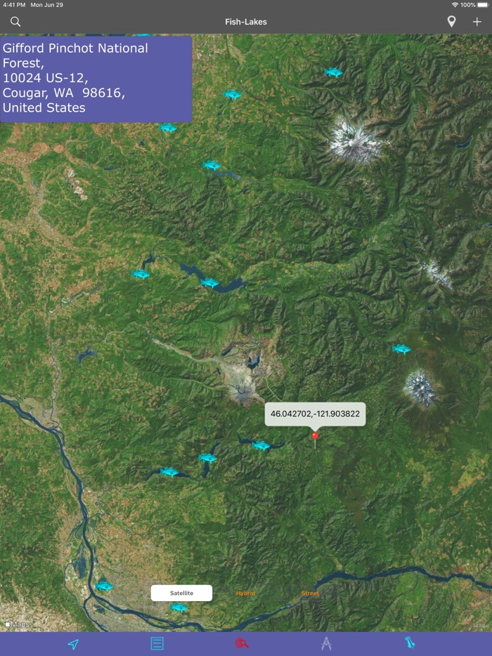 Oregon-CA-WA Lakes  Fishes