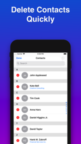 Quickness: Add Contacts screenshot