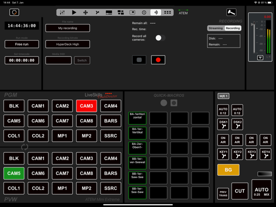 TouchDirector Mini iPad screenshot 8 - Photo & Video app