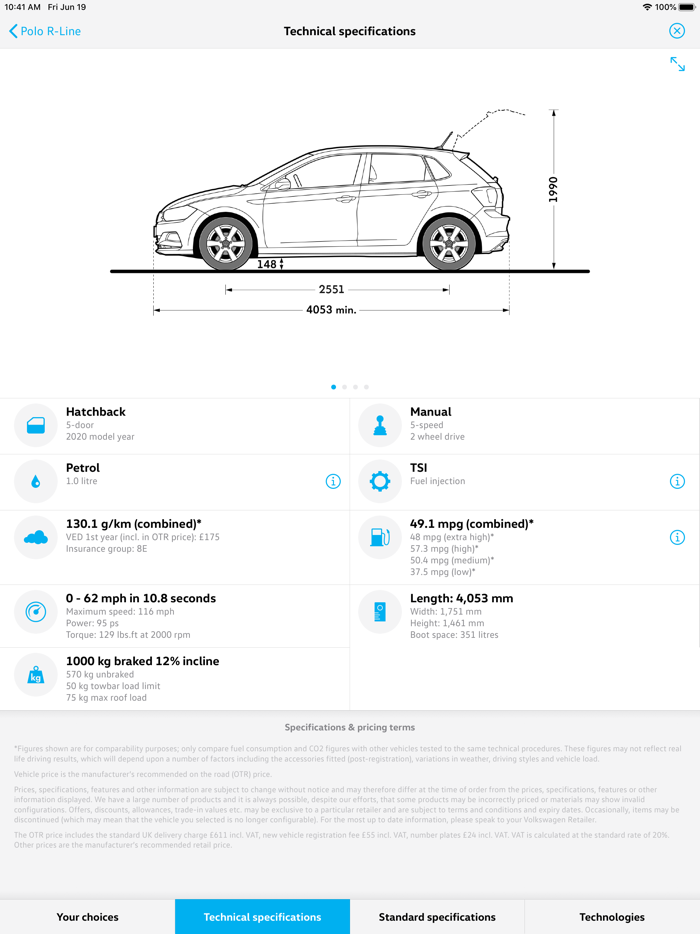 Volkswagen UK Car Configurator