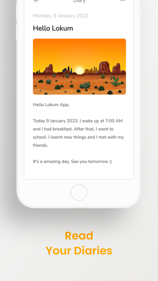 #4. Diary & Mood Tracker App:Lokum (iOS) Podle: Berke Kurnaz