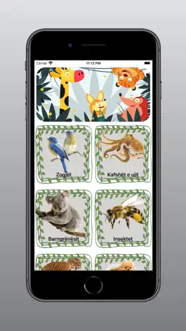 Game screenshot Tingujt e kafshëve SHQIP mod apk