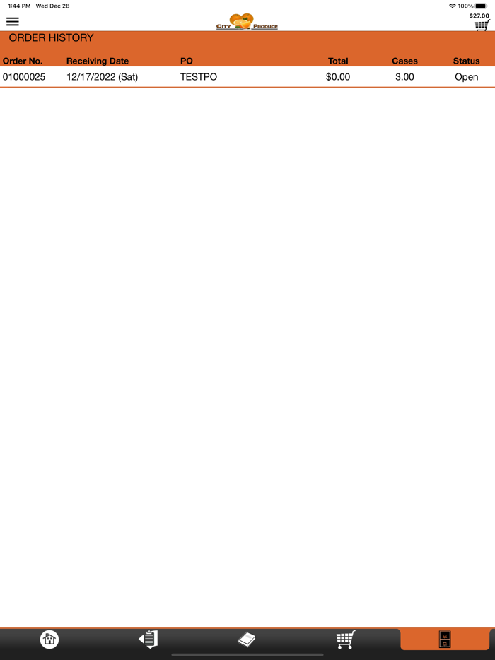 City Produce Mobile Ordering