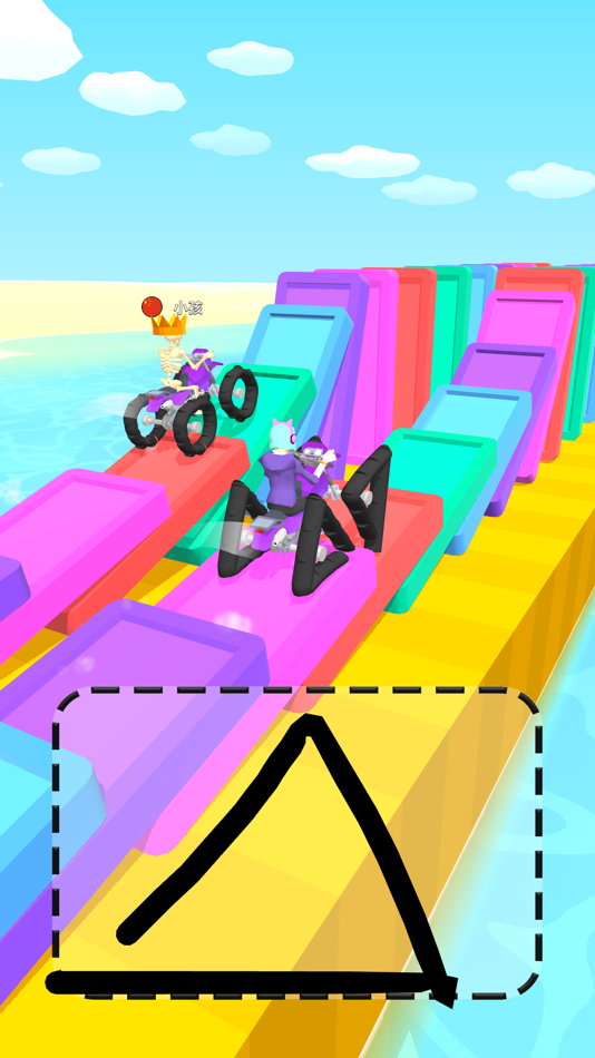 #1. Scribble Rider (iOS) 来自: Voodoo