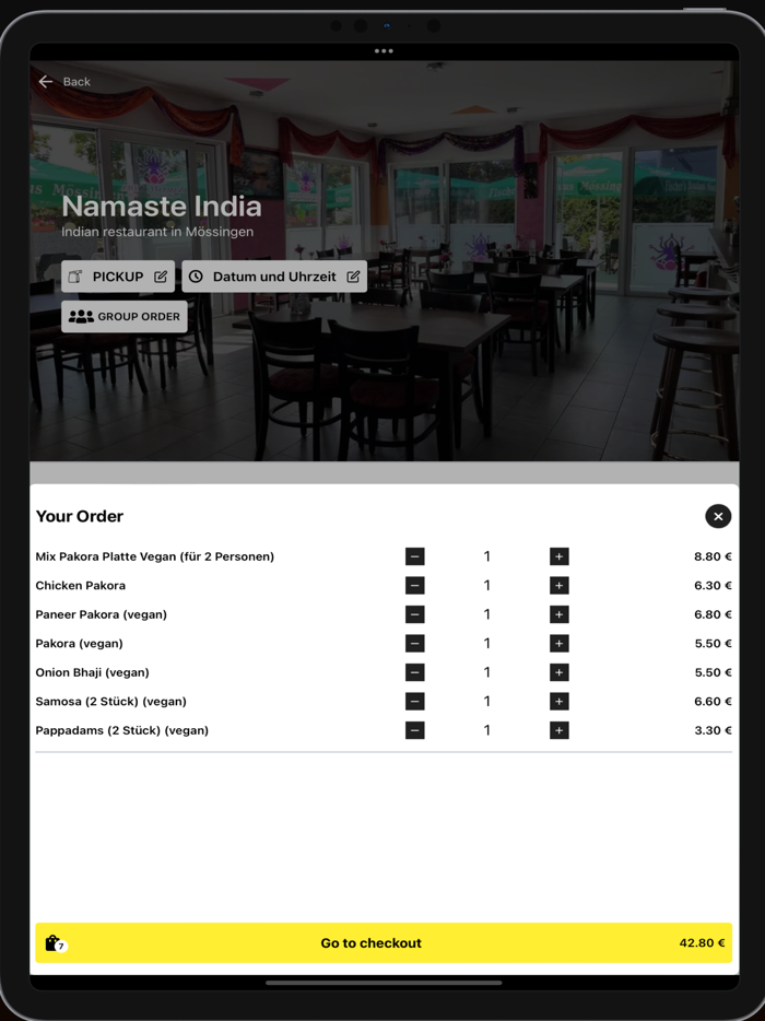 Namaskar india Mössingen