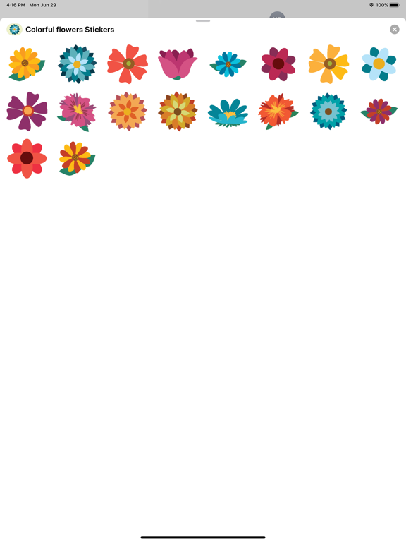 Screenshot #5 pour Fleurs - Autocollant stickers