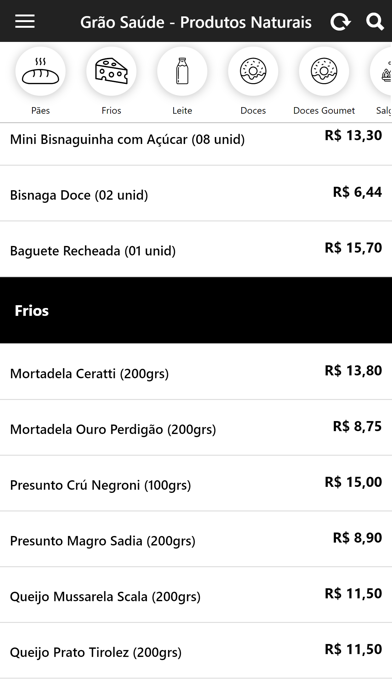 Grão Saúde - Produtos Naturais Screenshot 2 - AppWisp.com Grão Saúde - Produtos Naturais Screenshot 2 - AppWisp.com