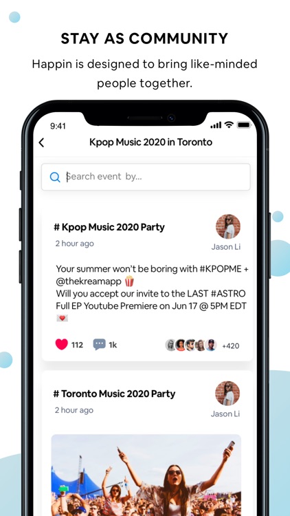 Happin - Event Social App screenshot-4