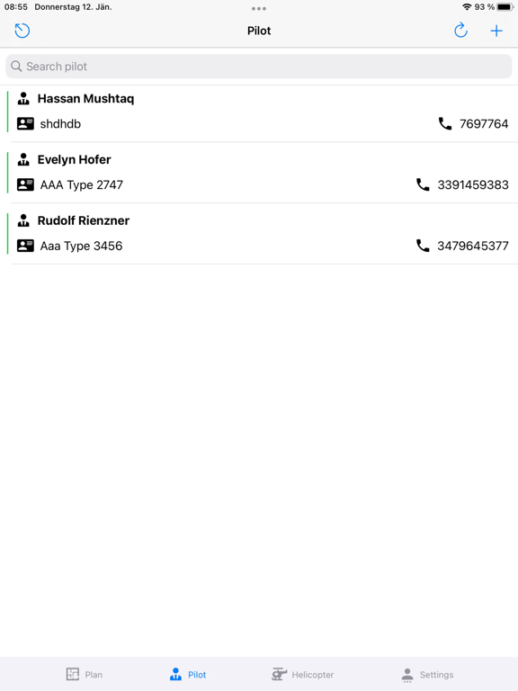 Apertura Avio-Elisuperficie iPad screenshot