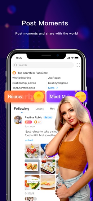 FaceCast-Meet New People(圖5)-速報App