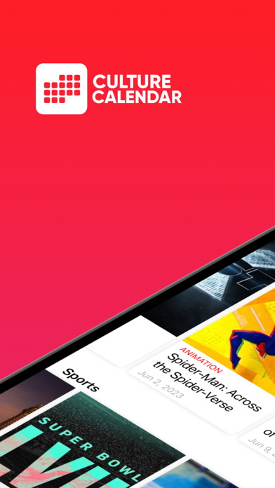 Culture Calendar iPhone screenshot 1 - Reference app