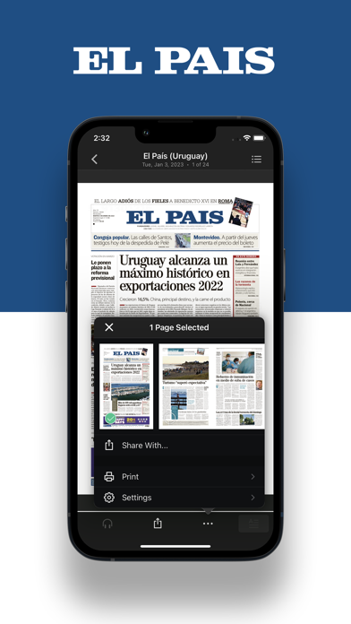 El País Epaper Screenshot
