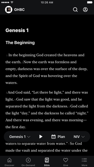 Granada Hills Baptist Church Screenshot