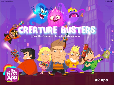 Creature Busters AR for kidsのおすすめ画像1