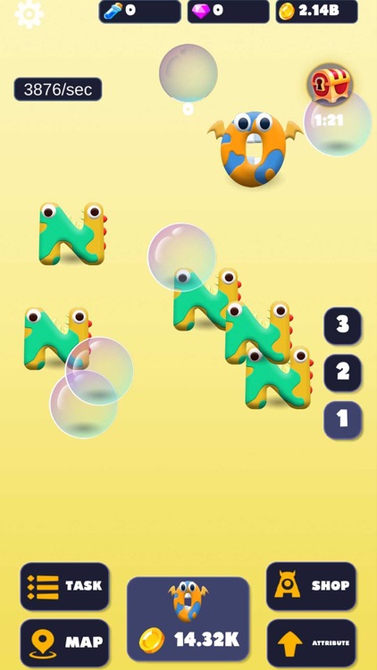 Merge Alphabet Evolution