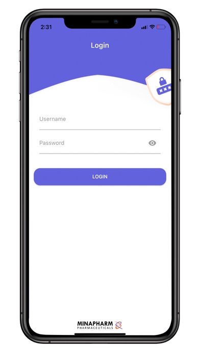Minapharm-Auth Screenshot