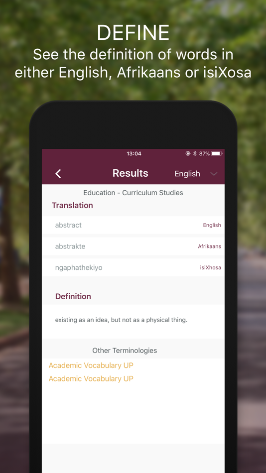 #3. MobiLex (iOS) Podle: Stellenbosch University