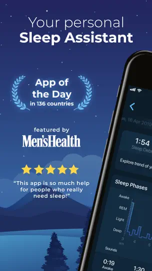 Sleepzy - Sleep Cycle Tracker iPhone Screenshot 1