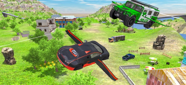 Flying Car Extreme Simulator(圖6)-速報App
