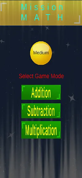 Game screenshot Space Mission Math apk