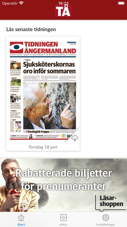 Tidningen Ångermanland e-tidn.