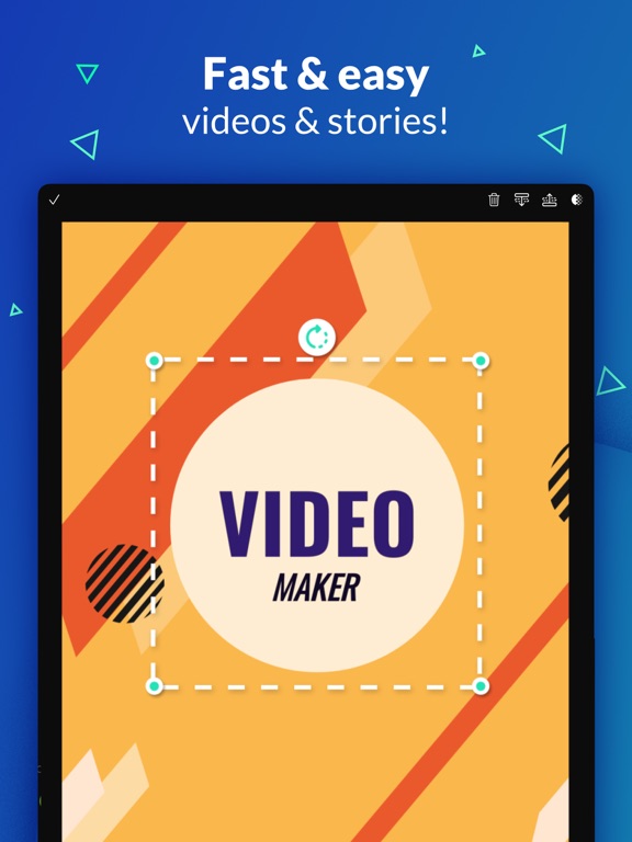 Pinreel: Intro & Reels Maker iPad screenshot 5 - Photo & Video app