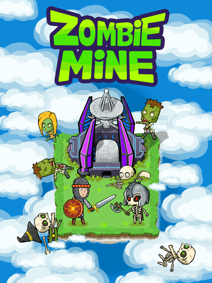 Zombie Mine - survival craft