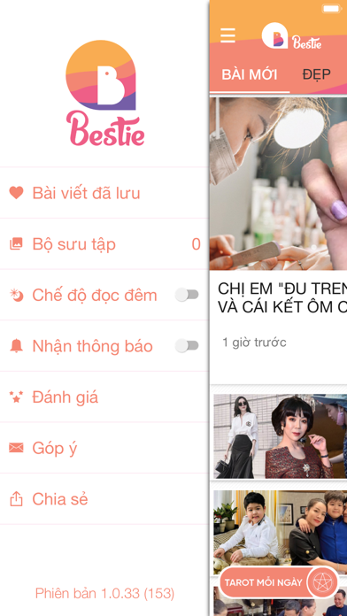 Screenshot #1 pour Bestie - Cẩm Nang Phụ Nữ