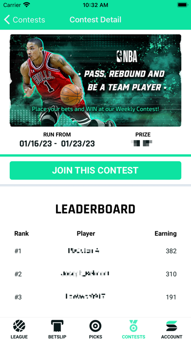 Sportsbook Betting App Screenshot
