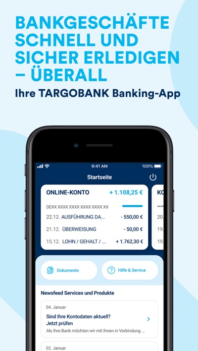 TARGOBANK Banking Screenshot