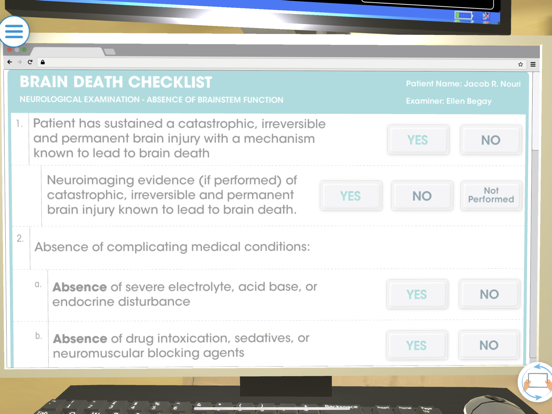 Gift of Life Institute BD Exam iPad screenshot 5 - Medical app