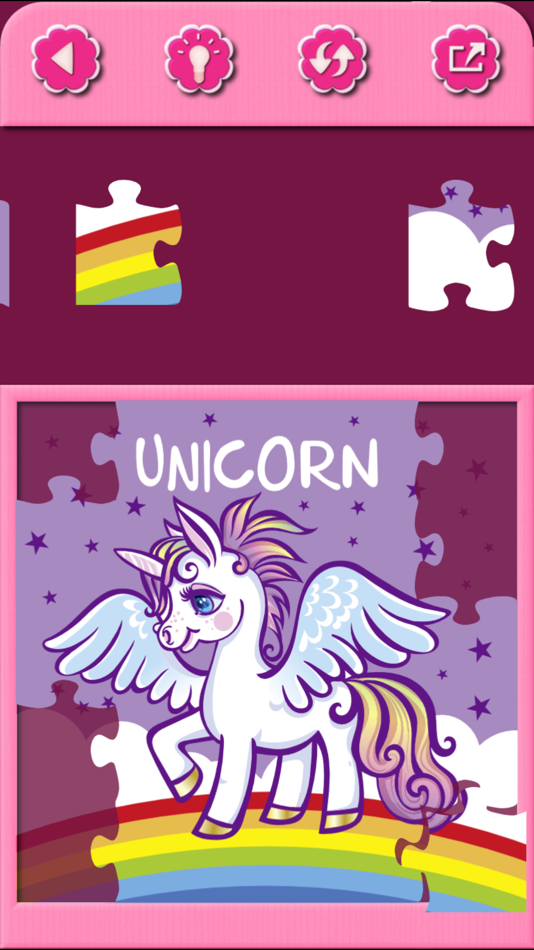 #4. Pony Unicorn Puzzles For Kids (iOS) 게시자: Irina Schens