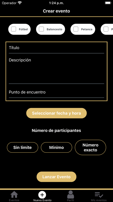 SportGroup Screenshot