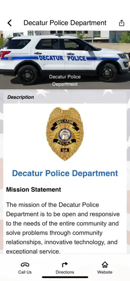 Game screenshot Decatur Police Department apk