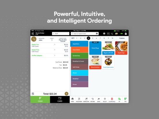 Phase 3 POS iPad screenshot 2 - Business app