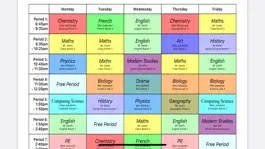 Game screenshot School Timetable apk