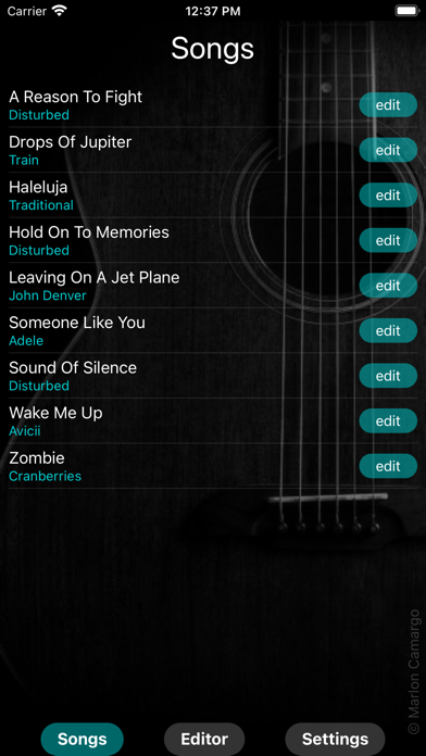 Song Slider Screenshot