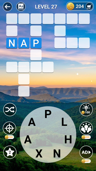 Word Scenery 2023: Crossword Screenshot