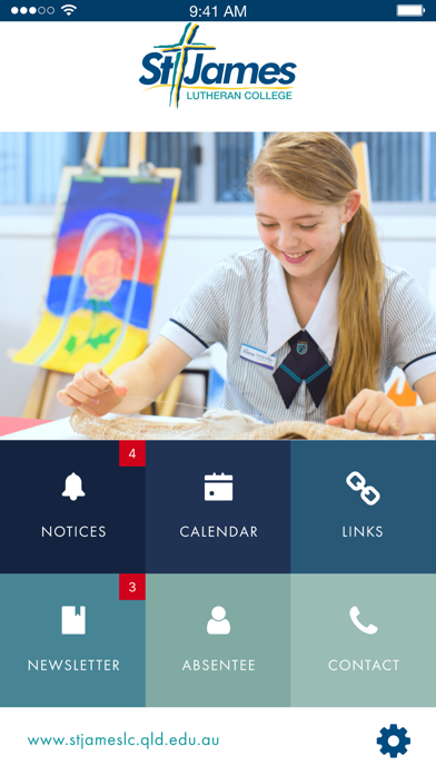 St James Lutheran College Screenshot