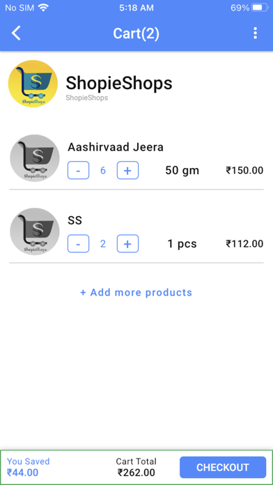 ShopieShops Screenshot