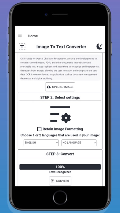 Text Scanner: Image to Text Screenshot