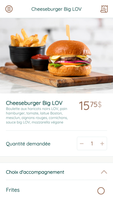 LOV Restaurant Screenshot