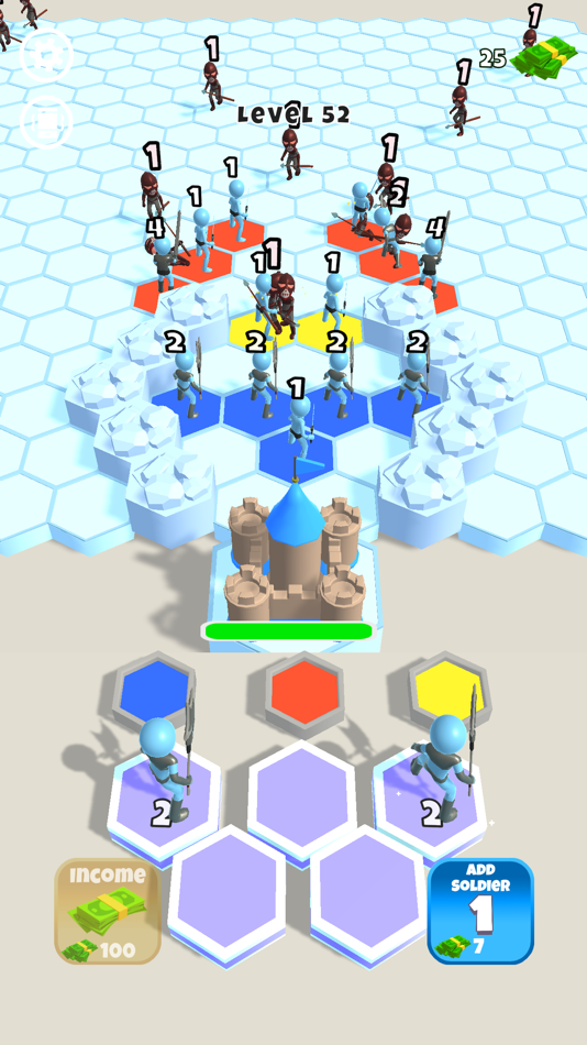 #3. Color Grid Defence (iOS) 由: Clocknest Games